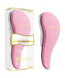 Detangling Brush - glide the Detangler Brush through Tangled hair - Best Brush/Comb for Women Girls Men & Boys - Use in Wet and Dry Hair (Pink) - Buy Online on SooperMarket.com