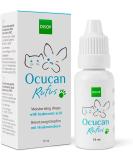 Ocucan Moisturising Eye Drops with Hyaluronic Acid for the Eyes of Dogs. Lubricating Relief Drops for Dry Eyes 15 ml - Buy Online on SooperMarket.com