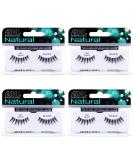 Ardell Natural Lashes False Eyelashes 102 Black Demi - 4 Pack - Buy Online on SooperMarket.com