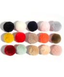 Pack of 30 Mini Faux Fur Pom Poms Beads - Handmade DIY Crafts - 30mm Mix Colors - Buy Online on SooperMarket.com