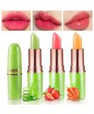 BINGBRUSH 3 Pcs Aloe Color Strawberry Carrot Changing Lipstick Queen PH Mood Long Lasting Labiales Moisturizer Lip Gloss Lip Balm Tinted Magic Lip Stain Glossly Makeup Lipstick Set for Women 3 Count (Pack of 1) 3Pcs Aloe... - Buy Online on SooperMarket.com