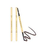 Dual-Sided Eyebrow Pencil - Fine Tip Rapid Brow Precise Pen - Sweatproof with Brow Combs (Dark Brown 2 Pcs) - Buy Online on SooperMarket.com