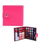 FantasyDay Pro 32-Color All-In-One Makeup Palette with Lipgloss, Blush, Face Powder, and Brush in Red Bag - Buy Online on SooperMarket.com
