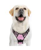 Rabbitgoo Medium Dog Harness - Anti-Pull Adjustable & Breathable Design for Large Dogs - Safe Control with Reflective Stripes - Pink XL (1 Pack) - Buy Online on SooperMarket.com