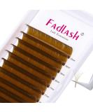 0.07 D Curl Volume Lash Extensions | Easy Fan Mixed Tray 15-20mm | Brown Blond Supplies - Buy Online on SooperMarket.com