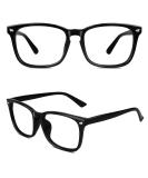 Shop CN92 Classic Nerd Glasses | Vintage 40s 50s Style Keyhole Panto with Clear Lens - Glossy Black - International Shipping - Buy Online on SooperMarket.com