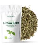 Lemon Balm Tea Organic 100g (50 Cups) | Organic Lemon Balm Leaves Clean and Dried REPLANTEA - Buy Online on SooperMarket.com