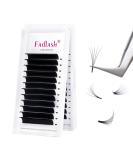 Fadlash Easy Fan Lashes DD Curl 0.05 14mm - Natural Look Russian Lashes | Self Fanning Eye Lashes for Easy Application - 14 mm 0.05-DD - Buy Online on SooperMarket.com