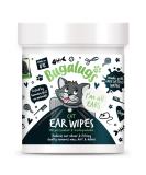 BUGALUGS Cat Ear Cleaner Cat Wipes 100 Biodegradable textured pre-soaked cat ear wipes. Pet Wipes Cat Ear Cleaner Solution Stops Head Shaking Itching & Waxy Ears (100 Wipes) - Buy Online on SooperMarket.com