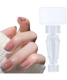 Niceneeded 2Pcs Nail Art Stamper Kit | Clear Jelly Stamper with Double Silicone Head & Lid - Perfect for Flawless Nail Designs - Buy Online on SooperMarket.com