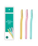 Amazon Basics Exfoliating Dermaplaning Tool & Eyebrow Facial Razor - 3 Count Pack - Buy Online on SooperMarket.com