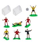 Dekora Football Cake Toppers Birthday Cake Decoration Football and Sport Themed Cake 7 Figures 2 Goals and 1 Ball - Buy Online on SooperMarket.com