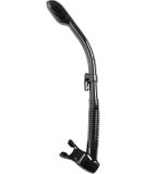 Cressi Adult Diving Dry Snorkel with Splash Guard and Top Valve - Supernova Dry: Designed in Italy Black/Black - Buy Online on SooperMarket.com