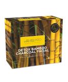 Aroma Magic Bamboo Charcoal Facial Kit | Multi-Use 3 Steps Skincare Set | Cleanser Peel Off Mask & Concentrate | Oil Control & Pore Tightening - Buy Online on SooperMarket.com