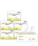 Winner Baby Cotton Tissue Soft Baby Dry Wipe Wet and Dry Use Made of Pure Cotton 600 Count Unscented Disposable Facial Cotton Tissues for Baby Sensitive Skin - Buy Online on SooperMarket.com