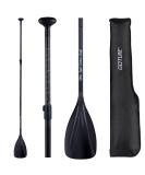 Goture Lightweight Carbon Fiber SUP Paddle | Adjustable 3-Piece Shaft | 67-85' Stand-up Paddleboard Oar with Carrying Bag - Buy Online on SooperMarket.com