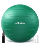 Trideer Exercise Ball for Physical Therapy and Fitness - Green, L (23-26 inches) - Swiss Ball for Rehab, Core Strength, Yoga, Balance, and Flexibility - Buy Online on SooperMarket.com