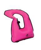 OMOUBOI Snorkel Vest for Adults - Inflatable Swim Safety Jacket for Diving, Snorkeling & Swimming (100-220 lbs) - Rose-red - Buy Online on SooperMarket.com