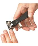 EZ Grip 360 Degree Rotary Stainless Steel Sharp Blade Fingernail Toenail Clipper, Trimmer and Cutter - Buy Online on SooperMarket.com