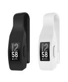 EEweca 2-Pack Clip for Fitbit Inspire or Inspire HR - Black+White Holder Accessory - Buy Online on SooperMarket.com