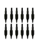 100 Grain Archery Field Points Practice Field Tips, Archery Target Practice Hunting Arrow Tip for Recurve, Compound Bow Crossbow, Screw-in 100 Grain (12pcs) - Buy Online on SooperMarket.com