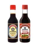 Soy Sauce Bundle with Original Kikkoman Soy Sauce 250ml and Teriyaki Marinade & Sauce 250ml (2 Pack) - Buy Online on SooperMarket.com