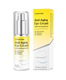 Advanced Repair Eye Cream - Anti-Aging  Natural  Vegan & Cruelty Free Under Eye Cream - Hyaluronic Acid for Dark Circles  Puffiness  Fine Lines  Wrinkles - for All Skin Types (30mL / 1 Fl Oz) Hyaluronic Acid for Anti-Agi... - Buy Online on SooperMarket.com