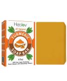 Turmeric Soap Bar for Face & Body - Natural Skin Detox, Acne Treatment & Scar Fading - 3.5oz, All Skin Types - Buy Online on SooperMarket.com