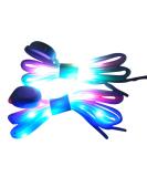 DINUOSEN LED White Shoelaces Light Up Shoe laces 3 Modes 7 Colors flashing Shoestrings - Buy Online on SooperMarket.com