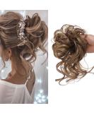 Hair part hair tie updos messy bun hair part hair pipe hair bun extensions art hair tousled updo hair parts for women girls (12h24 light brown mix natural blond) 12h24 (light brown mix natural blond) - Buy Online on SooperMarket.com