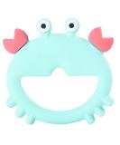 PREMYO Cooling Teething Ring for Babies - BPA-Free Silicone Teething Aid - Soft Relief for Teething Pain - Crab Mint Flavor - Buy Online on SooperMarket.com