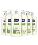 Suave Skin Solutions Body Lotion 18oz - Soothing Aloe - 6 Pack for Ultimate Hydration - International Shipping Available - Buy Online on SooperMarket.com