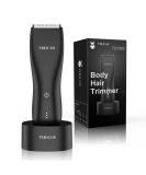 Vikicon Intimate Razor for Men - IPX7 Waterproof Body Hair Trimmer with Anti-Cut Ceramic Blade & Charging Station | Buy Internationally - Buy Online on SooperMarket.com