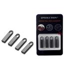 Zpsolution Zipper Pull Replacement Metal Zipper Handle Mend Fixer Zipper Tab Repair for Luggage Suitcases Bag Black - Buy Online on SooperMarket.com