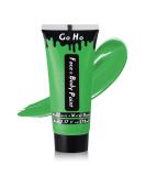Go Ho Amazon Green Cream Face Body Paint - Water Based Face Painting for Adults & Children - SFX Cosplay Costumes, Festivals, Halloween - 2.37oz (70ml) - Buy Online on SooperMarket.com