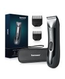 Buy Kensen Men's Intimate Razor - IPX7 Waterproof LED Light Wet & Dry for Body Grooming | Perfect for Testicles Legs Chest & Armpits - Buy Online on SooperMarket.com