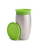 Munchkin  Miracle  Stainless Steel 360 Toddler Sippy Cup  10 Ounce  Green - Buy Online on SooperMarket.com