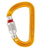 Petzl SM'D Carabiner Yellow SCREW-LOCK - Buy Online on SooperMarket.com