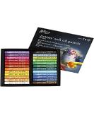 Mungyo Gallery Soft Oil Pastels Set of 24 - Assorted Colors | Vibrant Artist Quality Pastels - Buy Online on SooperMarket.com