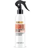 Moroccan Argan Oil Heat Protectant Spray with Keratin - Deep Conditioner for Dry Damaged Hair - Styling and Treatment Protection - Pure Nature Lux Spa - Buy Online on SooperMarket.com