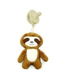 Itzy Ritzy Sweetie Pal Silicone Pacifier and Plush Pacifier Lovey 0+ Months Sloth 2 Piece Set - Buy Online on SooperMarket.com