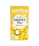 Amisa Gluten Free & Organic Chick Pea Flour 400g - Buy Online on SooperMarket.com