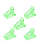 5 Pcs Polygel Nail Clips Nail Tips Clip for Quick Building Gel Transparent Nail Clamps Nail Art Tool Clip Green - Buy Online on SooperMarket.com