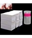 1000PCS Nail Cotton Pads with Push Down Pump Dispenser Bottle for Nail Polish Removal - Lint Free Wipes for Acrylic Nails, Gel Residue Removal - Buy Online on SooperMarket.com