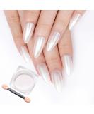 PrettyDiva Glazed Donut Chrome Powder - High Gloss Pearlescent Nail Art Powder for DIY Nail Designs (1g/Jar - Buy Online on SooperMarket.com