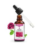 Rose Essential Oil, Face Rose Oil, Moisturizer Rose Oil, Anti Ageing & Anti Wrinkle Serum, Rose oil for Face, Skin Care - 30ml - Buy Online on SooperMarket.com