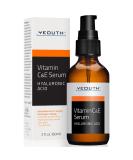 YEOUTH Vitamin C Serum with Hyaluronic Acid & Vitamin E - Brightening & Hydrating Face Serum for Dark Spots (2oz) - Buy Online on SooperMarket.com