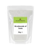 Baking Soda Sodium Bicarbonate 2kg by Manor Springs - Pure Baking Soda for Baking Cleaning Bath Bombs - Buy Online on SooperMarket.com