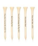 60 PCS Funny Christmas Dad Golf Tees - Wooden Tees with Warm Sayings for Golfing Gifts - Buy Online on SooperMarket.com