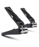 FERYES Nail Clippers Set - Stainless Steel Clippers with Catcher, 2 PCS for Fingernails and Toenails - Includes Black Metal Case - Buy Online on SooperMarket.com